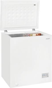 Exquisit GT150-E-040E Gefriertruhe Weiss HxBxT:84,5x70,5x55,0