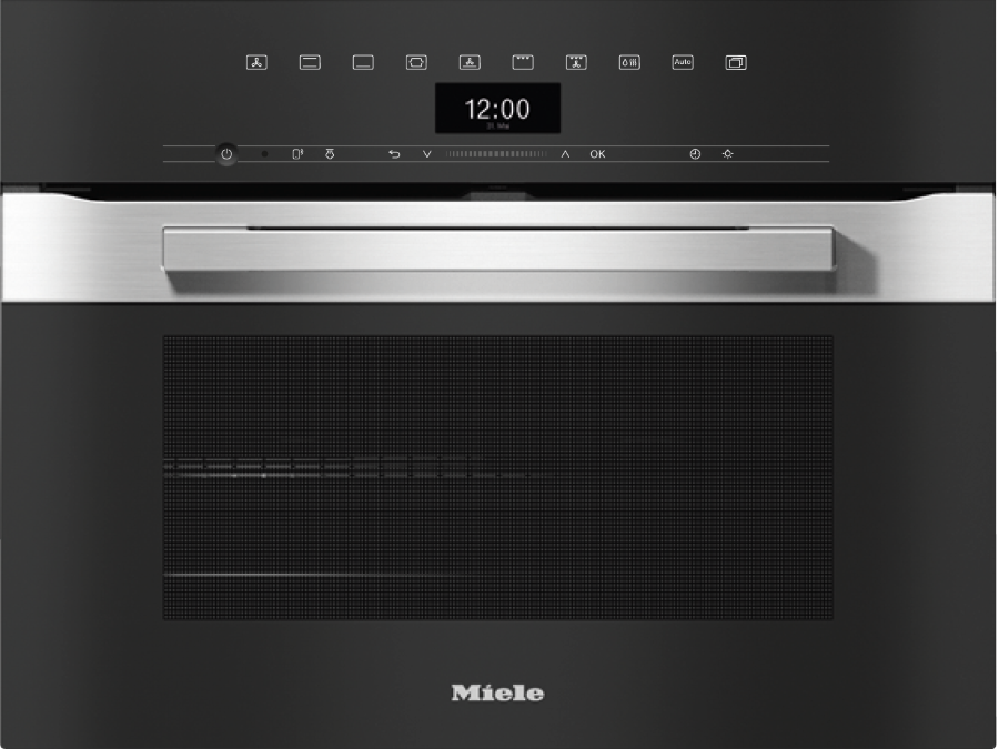 Miele H 7440 B Einbau-Backofen Edelstahl/CleanSteel 