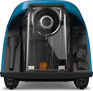 Miele Blizzard CX1 Parquet PowerLine/Techblau/SKCF5 Bodenstaubsauger ohne Beutel