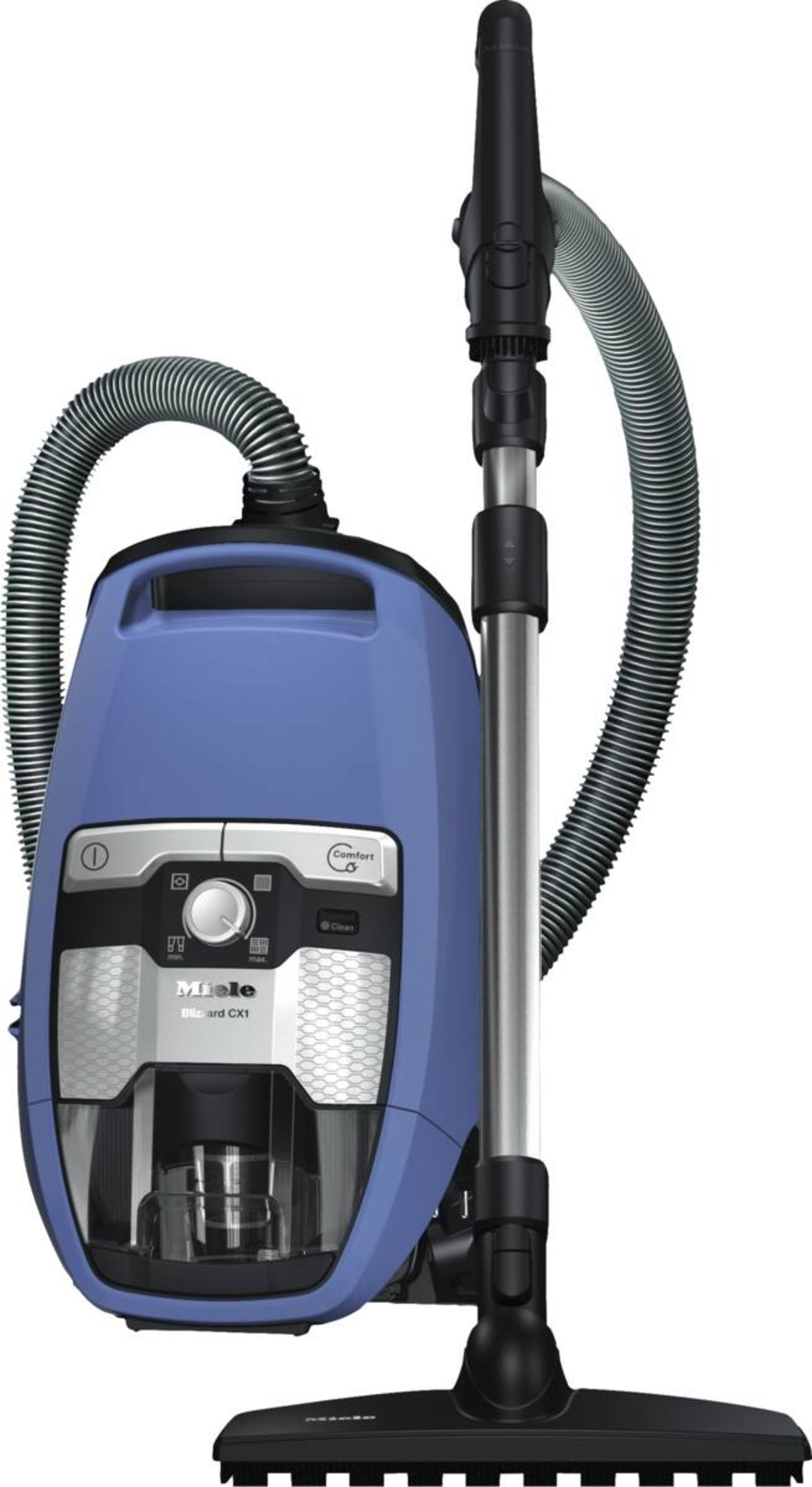 Miele Blizzard CX1 Parquet PowerLine/Techblau/SKCF5 Bodenstaubsauger ohne Beutel