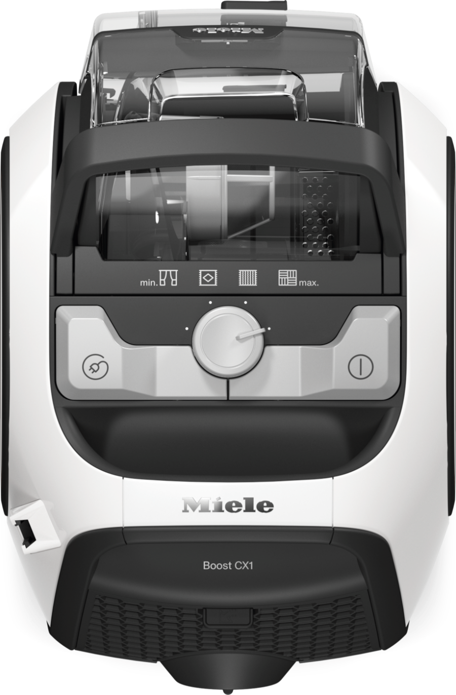 Miele Boost CX1 125 Edition PowerLine/Lotosweiß/SNRF3 Bodenstaubsauger ohne Beutel