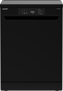 Sharp QW-NA1CF47DB-DE Geschirrspüler Stand Schwarz 60 cm 