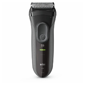 Braun Personal Care Series 3 ProSkin 3000s Elektrorasierer, Schwarz – wiederaufladbarer Rasierer Herren