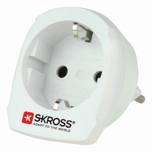 Skross SKR1500206E Reise-Adapter Reiseadapter Combo  World für Schweiz mit Schutzkontakt