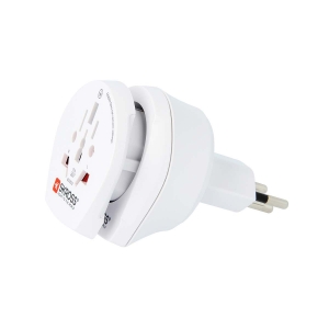 Skross SKR1500206E Reise-Adapter Reiseadapter Combo  World für Schweiz mit Schutzkontakt