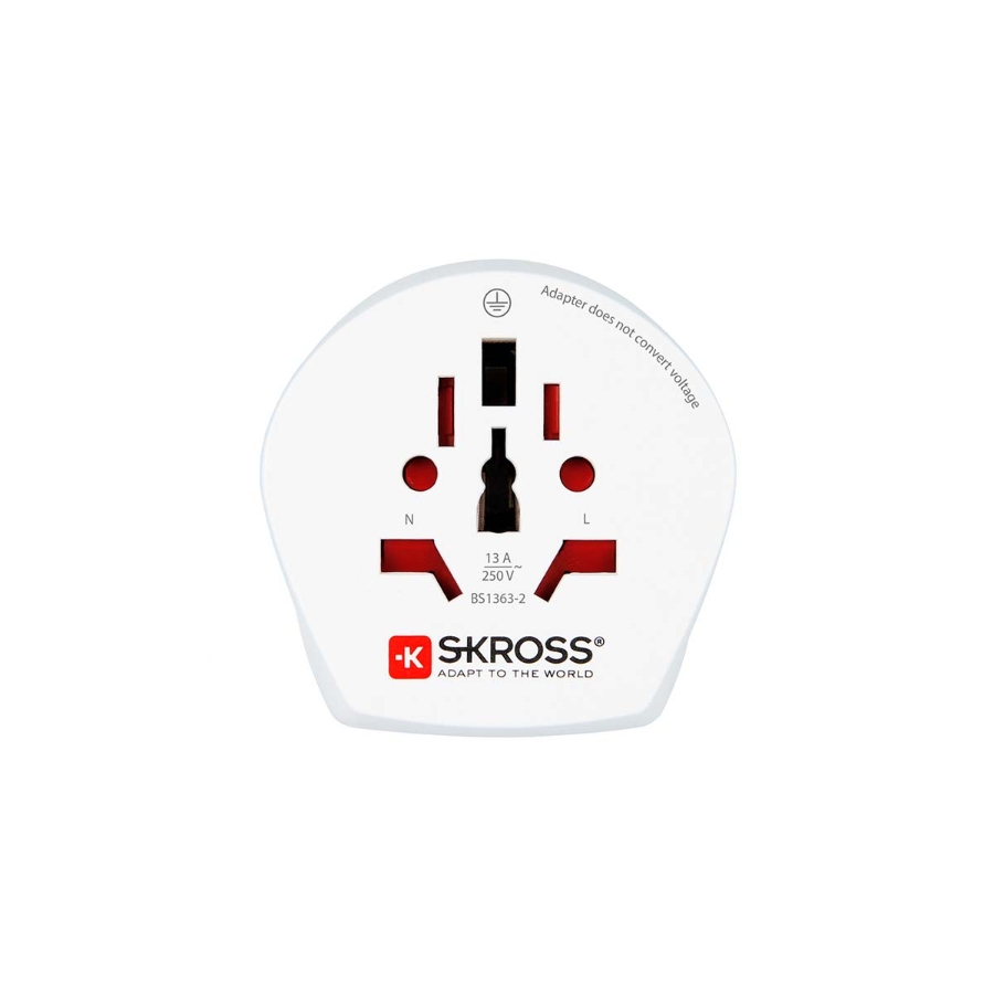 Skross SKR1500206E Reise-Adapter Reiseadapter Combo  World für Schweiz mit Schutzkontakt