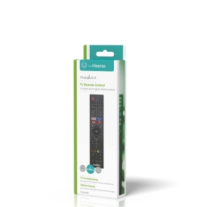 Nedis TVRC45HIBK Ersatz Fernbedienung Passend für: Hi-Sense Vorprogrammiert | 1 Gerät | Amazon Prime / Disney + Button 