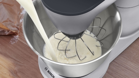 Bosch MUM9D33S11 OptiMUM Küchenmaschine 1600 W Platinum-Silber