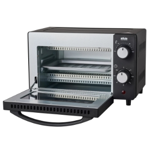 Silva MB1000 Minibackofen 10l 650 Watt schwarz/chrom  