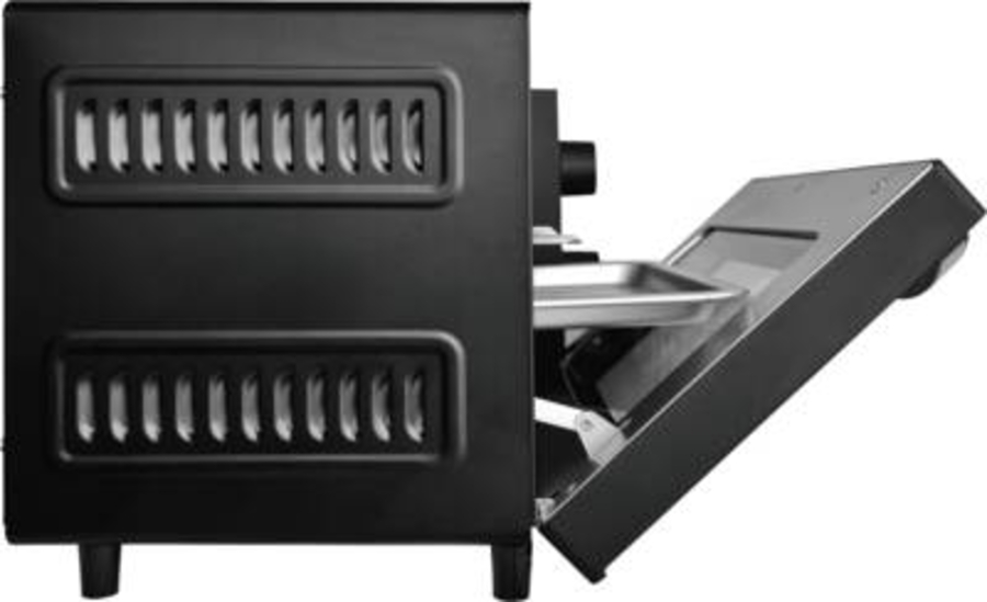 Silva MB1000 Minibackofen 10l 650 Watt schwarz/chrom  