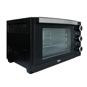  MB1600 Minibackofen 15 L Schwarz 1200 Watt, Temperaturr. 100-230 °C, 