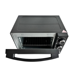  MB1600 Minibackofen 15 L Schwarz 1200 Watt, Temperaturr. 100-230 °C, 