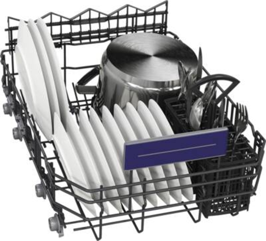 Siemens SR53ES01LD  Geschirrspüler Einbau teilintegriert  45 cm Edelstahl/schwarz