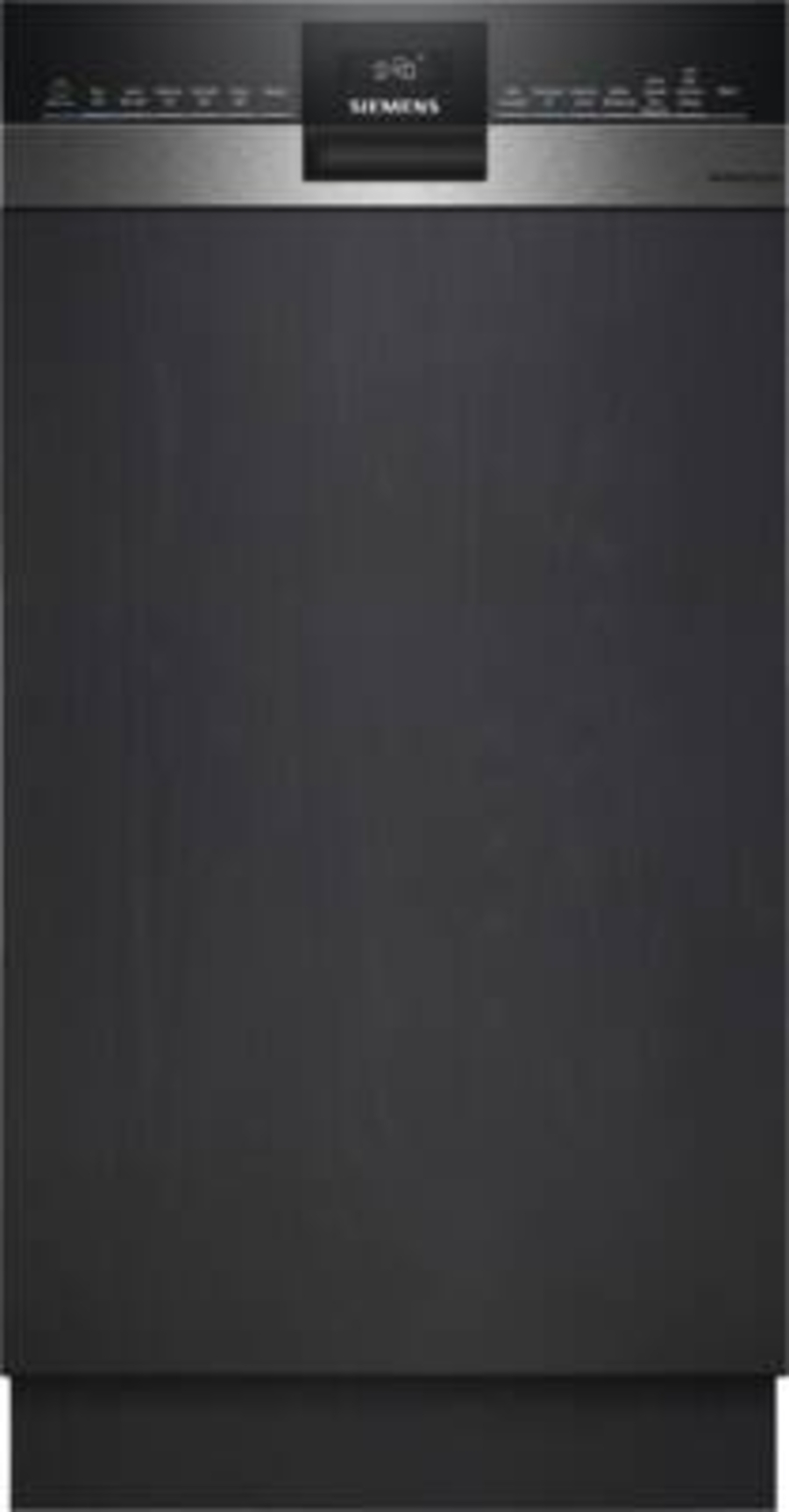 Siemens SR53ES01LD  Geschirrspüler Einbau teilintegriert  45 cm Edelstahl/schwarz