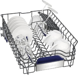 Siemens SR55ZS01MD Geschirrspüler Einbau teilintegriert 45 cm mit Besteckschublade