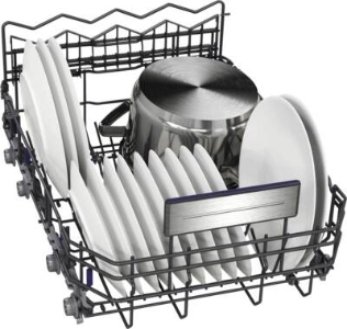 Siemens SR55ZS01MD Geschirrspüler Einbau teilintegriert 45 cm mit Besteckschublade