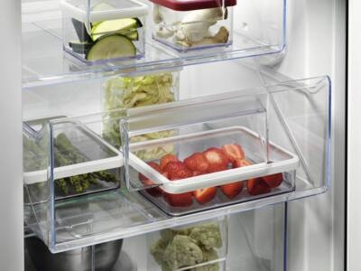 AEG TAB6L88ES Gefrierschrank Einbau 88cm Nische Schlepptür Weiss