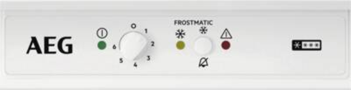 AEG TAB6L88ES Gefrierschrank Einbau 88cm Nische Schlepptür Weiss