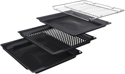 Siemens HR532GBS3 Backofen Einbau mit Dampfunterstützung Edelstahl/ Schwarz