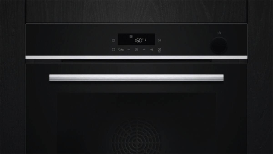 Siemens HR532GBS3 Backofen Einbau mit Dampfunterstützung Edelstahl/ Schwarz