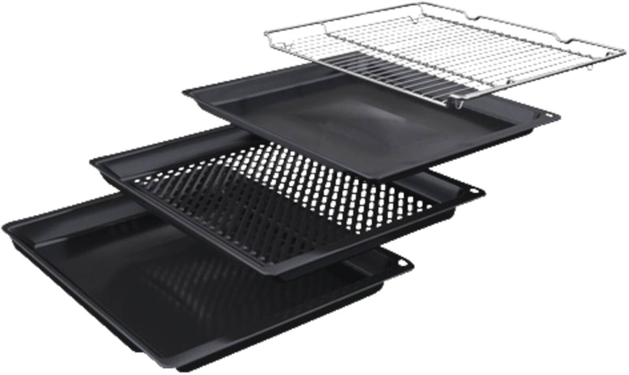 Siemens HR532GBS3 Backofen Einbau mit Dampfunterstützung Edelstahl/ Schwarz