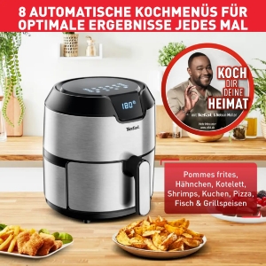 Tefal EY401D Easy Fry Deluxe 4,2 L für 6 Portionen 1500 W