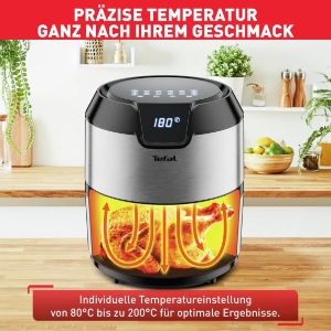 Tefal EY401D Easy Fry Deluxe 4,2 L für 6 Portionen 1500 W
