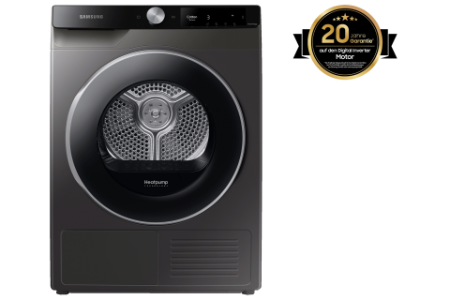 Samsung DV80T6220LX/S2 Wärmepumpentrockner 8kg A+++ 