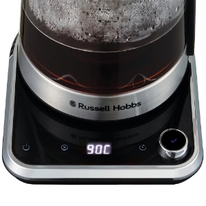 Russell Hobbs 26200-70 Attentiv Wasserkocher mit Temperatureinstellung  2400W,Edelstahl,1.7 Liter