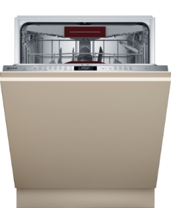 Neff S257YCX04E Geschirrspüler Einbau vollintegriert 60 cm XXL  mit Besteckschublade,Zeolith, Restzeitprojektion (TimeLight)