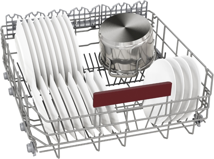 Neff S257YCX04E Geschirrspüler Einbau vollintegriert 60 cm XXL  mit Besteckschublade,Zeolith, Restzeitprojektion (TimeLight)