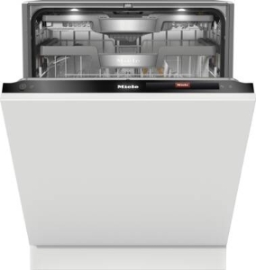 Miele G 7980 SCVi AutoDos K2O Geschirrspüler Edelstahl Schwarz mit Besteckschublade