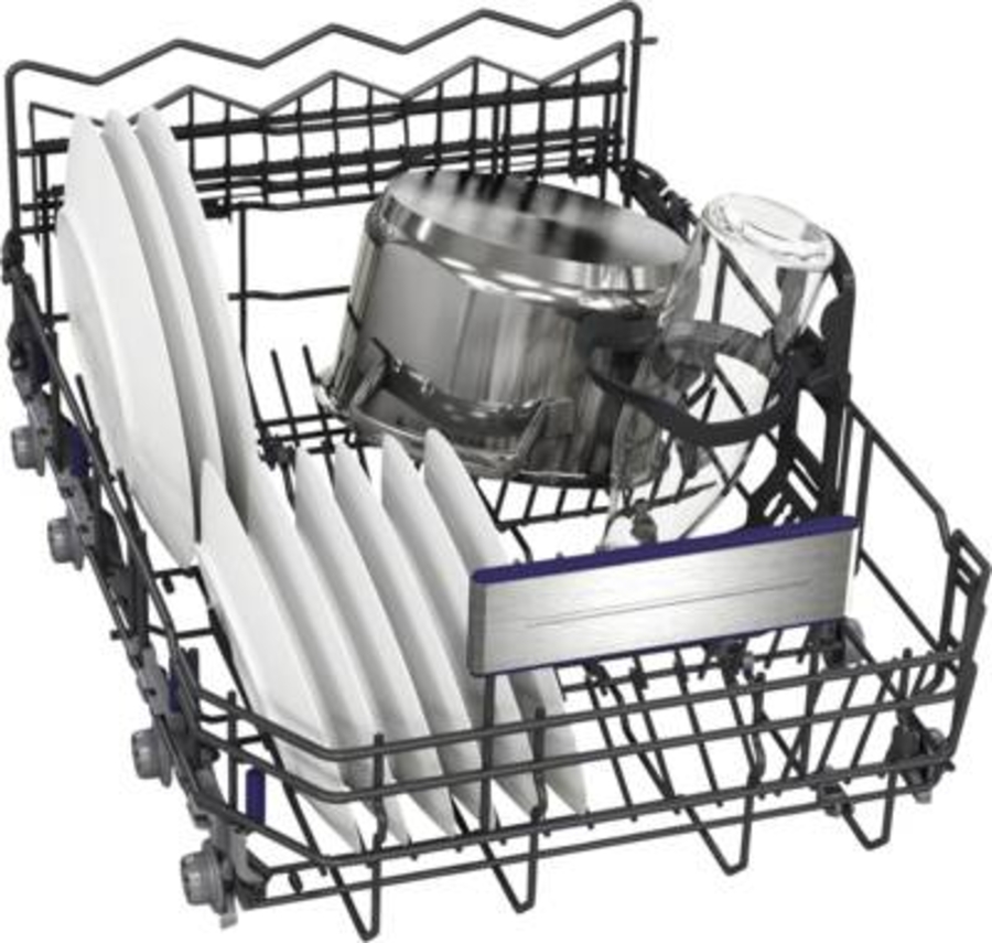Siemens SR55YS04ME Geschirrspüler Einbau teilintegriert 45cm  mit Besteckschublade