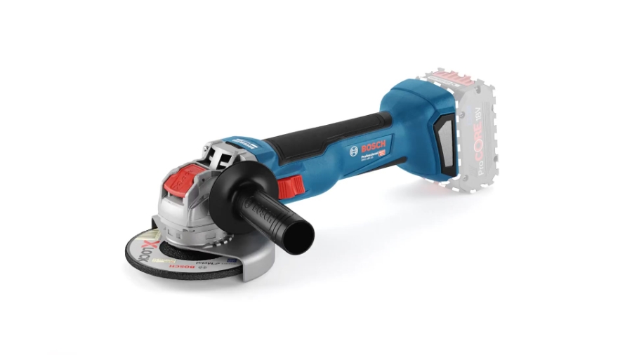 BOSCH Professional GWX Professional 18V-10 - Akku-Winkelschleifer mit X-LOCK 