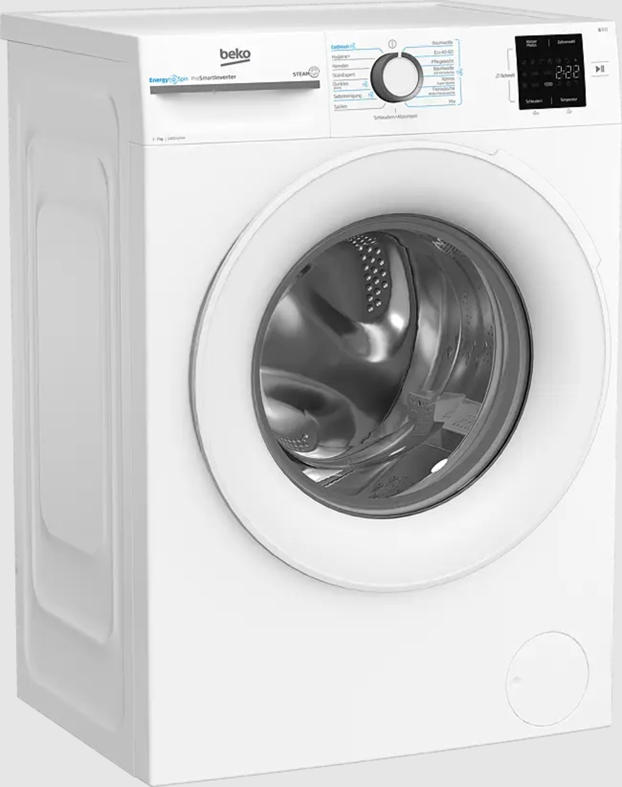 Beko BM3WFU3741W Waschmaschine 7 kg, 1400 U/min 