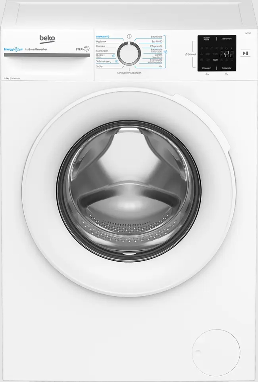 Beko BM3WFU3741W Waschmaschine 7 kg, 1400 U/min 