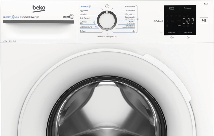 Beko BM3WFU3741W Waschmaschine 7 kg, 1400 U/min 