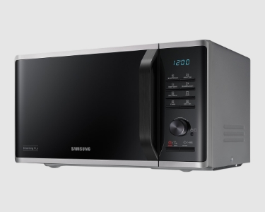 Samsung MG23K3515AS/EG Mikrowelle mit Grill, 23 Liter Volumen Silber 