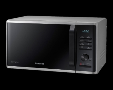 Samsung MG23K3515AS/EG Mikrowelle mit Grill, 23 Liter Volumen Silber 