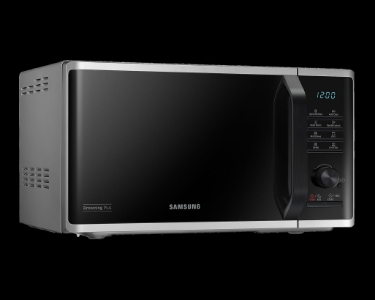 Samsung MG23K3515AS/EG Mikrowelle mit Grill, 23 Liter Volumen Silber 