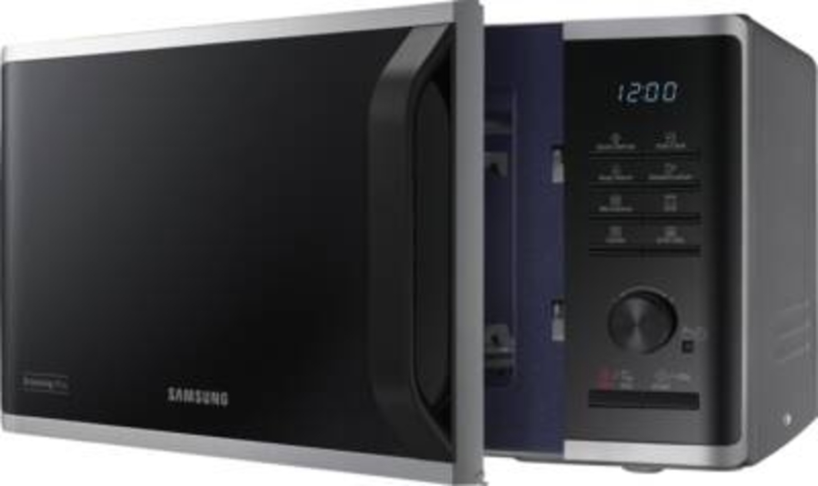 Samsung MG23K3515AS/EG Mikrowelle mit Grill, 23 Liter Volumen Silber 