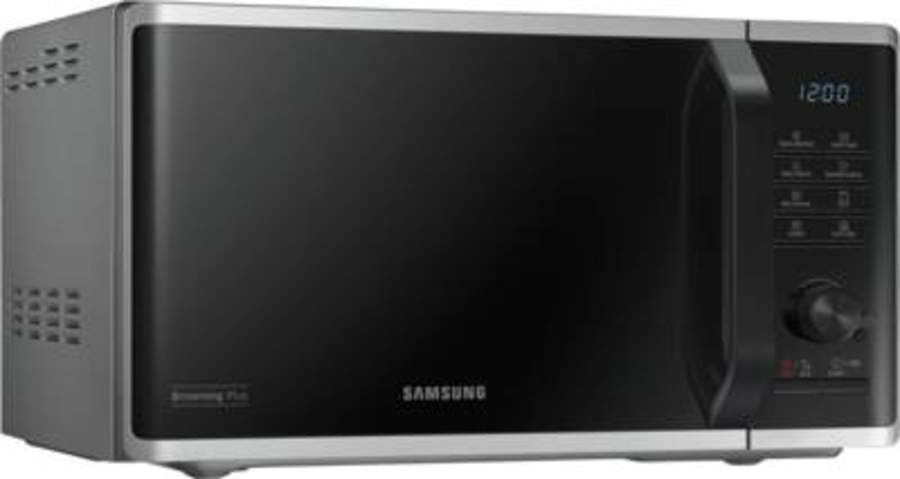 Samsung MG23K3515AS/EG Mikrowelle mit Grill, 23 Liter Volumen Silber 