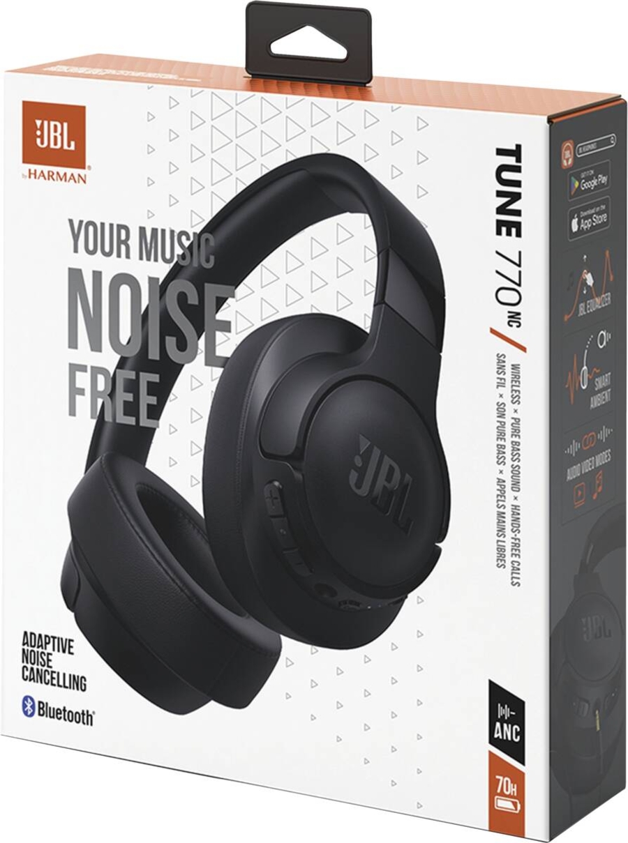 JBL Tune 770 NC Kopfhörer Schwarz 