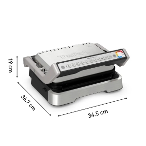 Tefal GC773D Optigrill 2in1 Inox inkl. Grillzange  