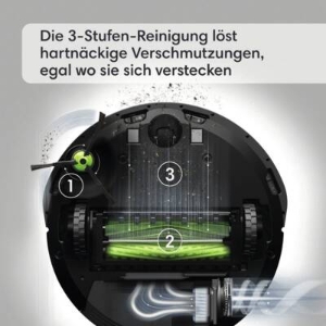 iRobot Roomba j9+ (j9558) + Roomba m6 schwarz (m6132) Staubsauger-Roboter+Wischroboter SET