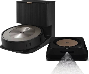 iRobot Roomba j9+ (j9558) + Roomba m6 schwarz (m6132) Staubsauger-Roboter+Wischroboter SET