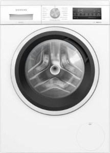 Siemens WU14UT49 Waschmaschine 9kg 1400 U/min Frontlader 60 cm Weiss Warmwasser-Anschluss,Unterbaufähig