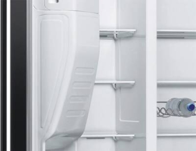 Bosch KAD93ABEP Side by Side 178.7 x 90.8 cm, Schwarz NoFrost,Eis- und Wasserspender mit Wasseranschluss