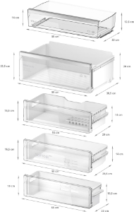 Bosch KBN96VFE0 Einbau-Kühl-Gefrier-Kombination  193.5 x 70.8 cm, Flachscharnier(Festtürmontage)