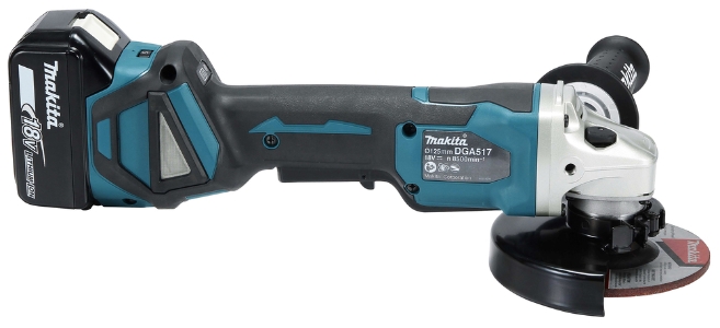 Makita DGA517Z Akku-Winkelschleifer LXT 18 V • 125 mm • 3.000 - 8.500 U/min